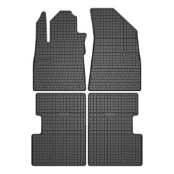 Tappetini per auto ElToro compatibili con MG ZS I 2017-2024 su misura in gomma | Tipo Auto: Crossover | Materiale resistente | Bordi alti protettivi
